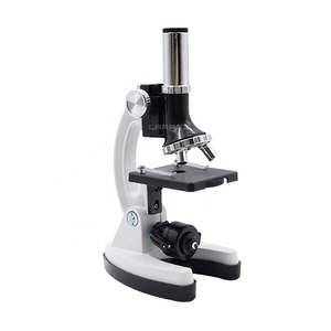 Microscopio biológico monocular portátil 1200X de alta precisión LED para laboratorio de ciencias educación de estudiantes