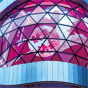 透明LEDフィルムスクリーン接着剤フレキシブル薄型<span class=keywords><strong>HD</strong></span>プロジェクトの設置環境に任意の形状
