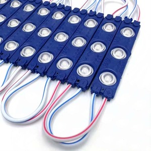 Yükseltildi 2W 2835 SMD LED modülü 9820 AC 110V/220V 3 LED modül lamba mavi yeşil IP67 su geçirmez Rohs Con Inj OEM 75 80 LED Con - Product Image 4