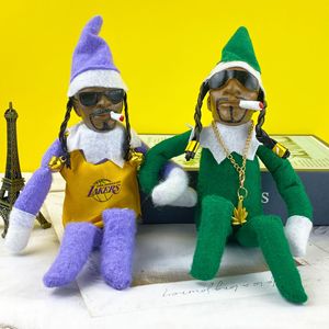 ZDエルフ人形手作りスヌープ上にいたずらノベルティおもちゃぬいぐるみ柔らかいぬいぐるみホリデーデコレーション曲げ可能90年代アーティストぬいぐるみ - Product Image 4