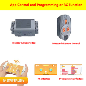 RC STEM 9686 <strong>Technical</strong> Parts Technology <strong>Program</strong> Educational Student Building Blocks Compatible Legoeds Power Function Bricks Toy - Product Image 6