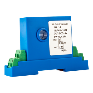 Corrente AC Trransmitter 0-10V 4-20mA uscita tipo perforato corrente di corrente trasduttore 20-150A ingresso AC sensore corrente