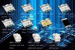 Kalite kırmızı mavi yeşil 0.1w 0.2w SMD 0805 0807 RGB yan IC dahili IC hızlı ve yavaş yavaş yanıp sönen SMD Led çip - Product Image 6