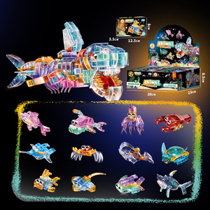 Hot Bán 3D Tyrannosaurus Rex Mô Hình Xây Dựng Khối Đồ Chơi Nhỏ Nhựa Khủng Long Thế Giới Đồ Chơi Xây Dựng Khối Bộ Cho Bé Trai Đồ Chơi Trẻ Em - Product Image 6