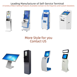 Floor Standing/Desktop Payment Kiosks Touch Screen Self Ordering Kiosk Self Service Payment Kiosk With QR Scanner and Printer