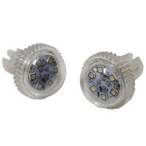 Hotsale Günstiger Preis AC24V Vorprogramm ierte 26mm Vergnügung licht LED Blase Funfair Licht E14 Auto Pixel Licht LED RGB Lampe