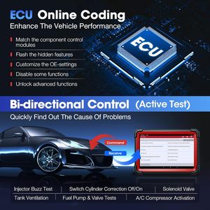 2025 Launch X431 Pro5 Pro 5 programación en línea con Smartlink J2534 CANFD DoIP ECU programación OBD2 escáner herramienta de diagnóstico de coche