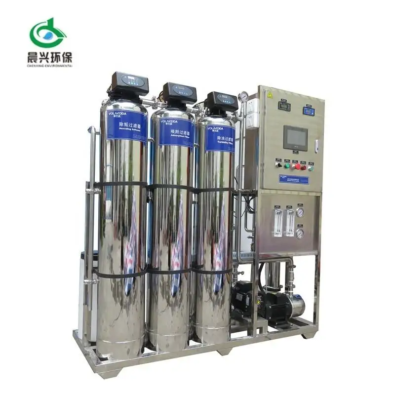 industrielle RO-Wasseranlage Preis 0,25 Tonnen pro Stunde RO-Reinigungsmaschine Umkehrosmose-Filter-Wasseranlage Hersteller