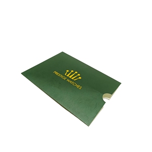 Recycelte benutzer definierte quadratische kleine Premium grüne Umschlag Einladung umschlag mit Knopf Schnur verschluss - Product Image 5