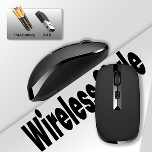 Pc Mouse del Computer Oem personalizzato a buon mercato ergonomico silenzioso Click Ultra sottile piatto piccolo Mini sottile 2.4g Mouse senza fili per il Computer portatile - Product Image 3
