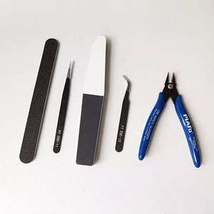 Basic Hobby Building Crafts Model Tool <strong>Kit</strong> for Plastic Model Car &amp; Dollhouse Market Hardware in Hard Case Packaging - Product Image 3