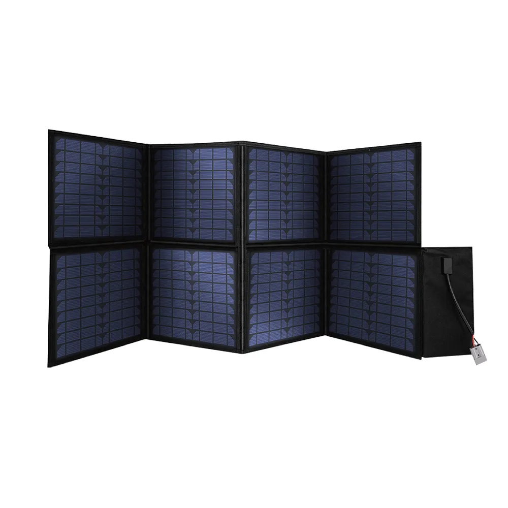 لوحة توسعة عالية الكفاءة 200 وات لوحة شمسية قابلة للطي لوح شمسي محمول للأنشطة الخارجية