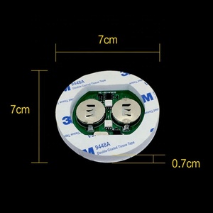 新款2023闪光灯点亮LED瓶灯高品质Led杯垫酒瓶Led贴纸发光杯垫 - Product Image 3