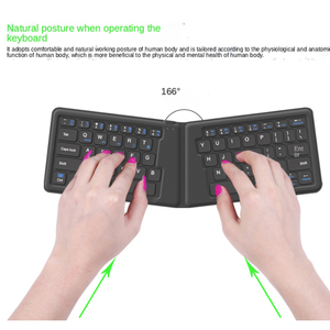 迷你键盘无线可折叠键盘可充电键盘兼容苹果视窗安卓电脑 - Product Image 4