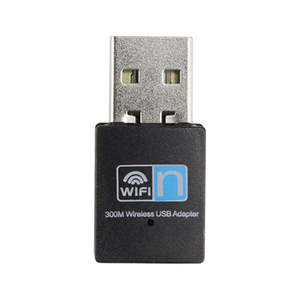 Software per Computer e Hardware 11N 300M adattatore WiFi Antenna interna rete Wireless Dongle USB2.0 per PC - Product Image 5