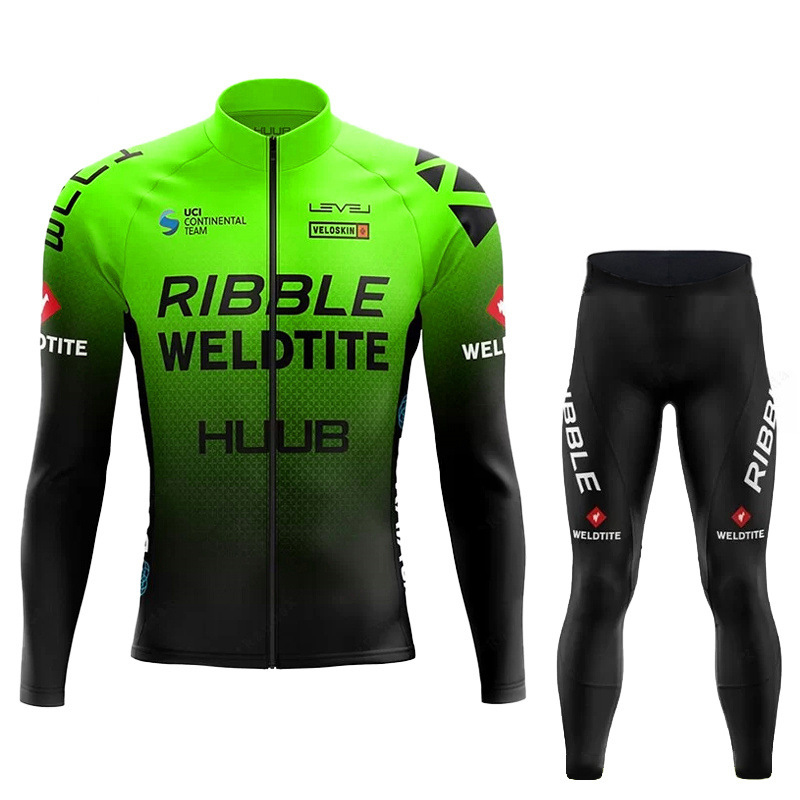 vert + pantalon de cyclisme