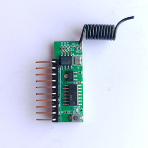 ชุดรีโมตตัวรับสวิตช์รีโมตไร้สาย6ช่องพอร์ตอนุกรม IO 12V และชุดรีโมท433 6ปุ่ม - Product Image 5