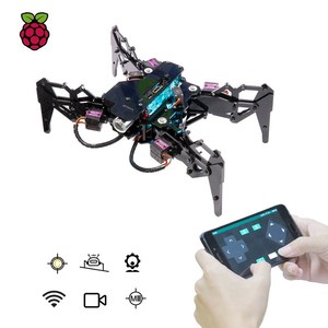 Kit Robot quadrupede per educazione a vapore basati sulla scheda di sviluppo Raspberry Pi - Product Image 2