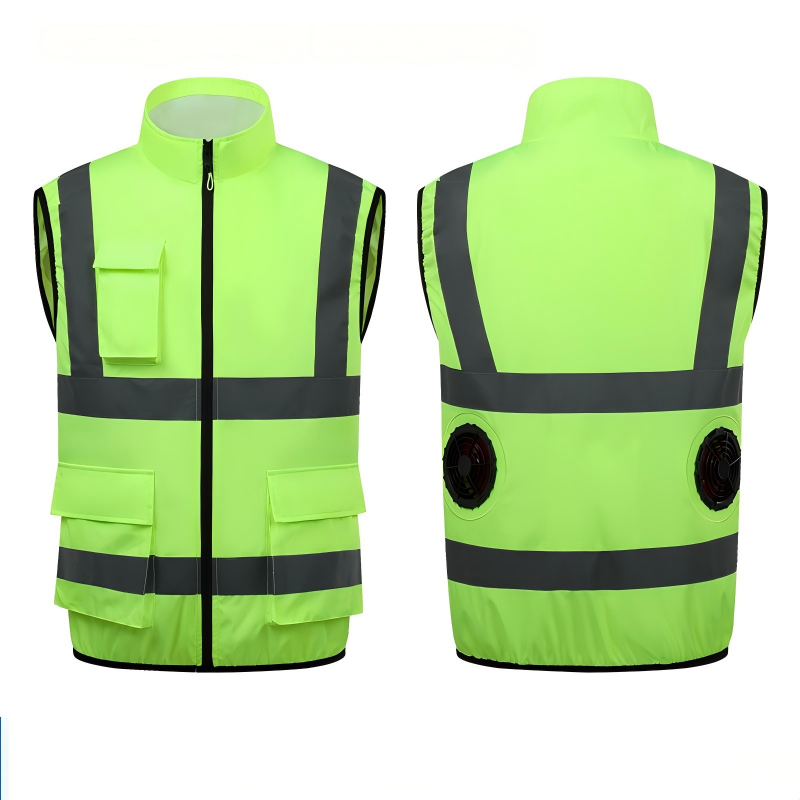 Gilet vert-2Fans