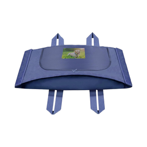 Экологичный погребальный мешок для собак AVIMO вместимостью 20 фунтов, шкатулка для домашних животных с ручкой, на заказ, с памятной поверхностью, синий, 1 год гарантии - Product Image 1