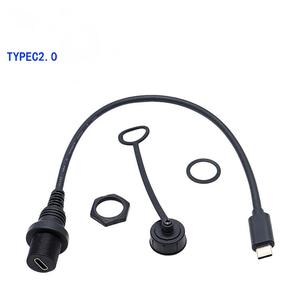 防水5pin迷你微型2.0 <span class=keywords><strong>USB</strong></span>充电数据线Aux扩展安卓相机游艇游船游轮摩托车