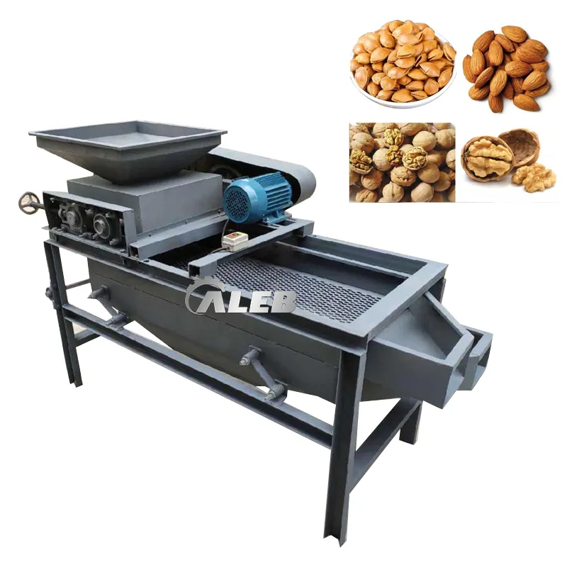 Полностью автоматическая машина для очистки миндаля и арахиса/машина для измельчения Миндаля/пальмового ореха