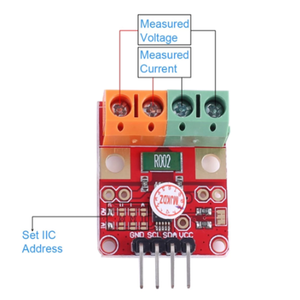 INA226 IIC I2C Interface Bi-directional Current/ Voltage Monitoring <strong>Sensor</strong> Module Zero-Drift Breakout Board <strong>for</strong> <strong>Arduino</strong>
