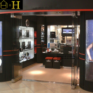 豪华木制手表展示柜商店室内设计手表展示柜展示架 - Product Image 6