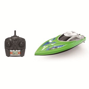 Kaliteli toptan çocuk oyuncak 2.4G 1500mAh yeşil uzaktan kumanda <span class=keywords><strong>Rc</strong></span> hız teknesi