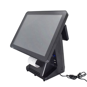 15.6 Touch Screen <strong>Windows</strong> 10 8+128G I5 4th Generation All in One PC Pos System <strong>Built</strong> in 80mm Receipt Printer - Product Image 1