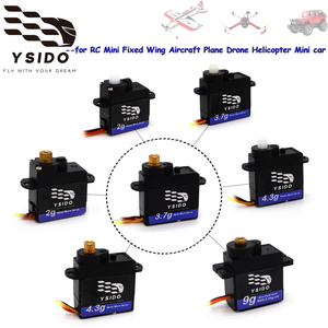 RC Micro Servo 2 г 3,7 г 4,3 г 9 г JST 1,25/2,0 мм Dupont Plug для RC Mini с неподвижным крылом - Product Image 2