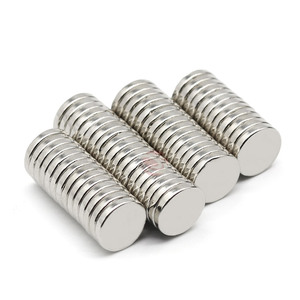 N35 Nam Châm 28 Năm Kinh Nghiệm Vòng Tròn Bạc Nam Châm 10x2 Đĩa Neodyum Nam Châm - Product Image 1