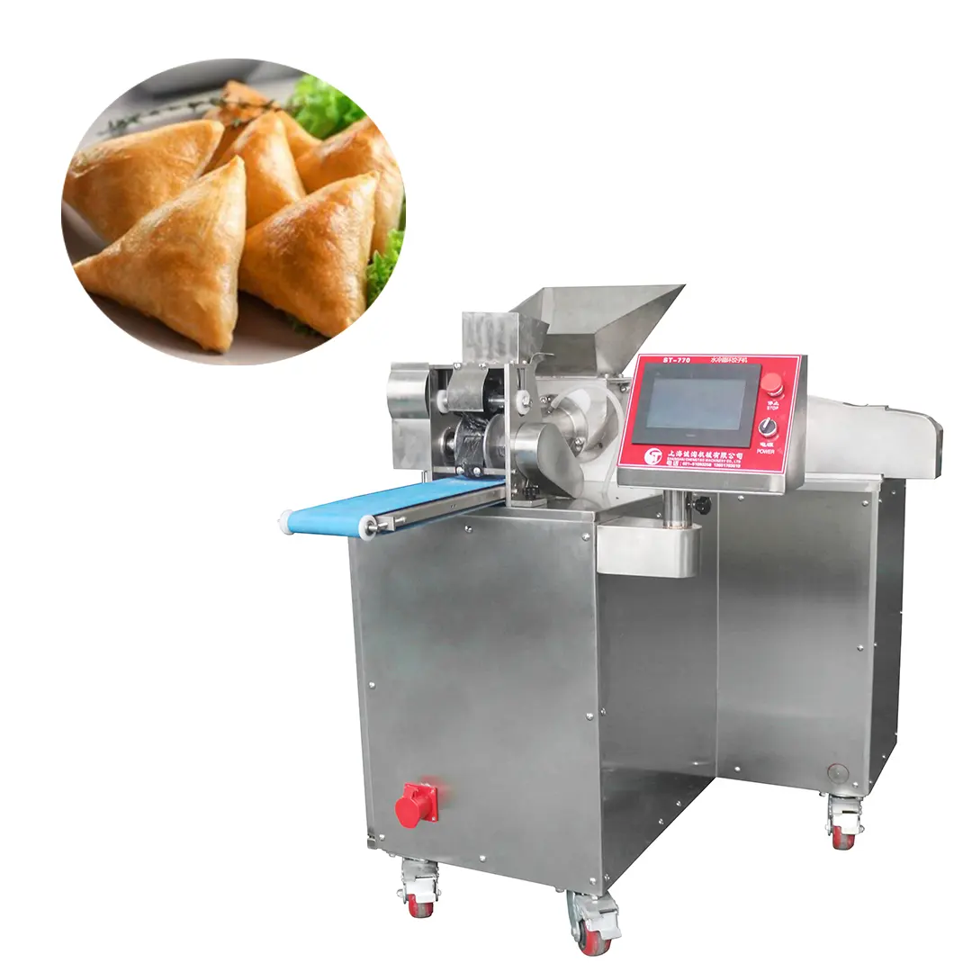 Samosa — Machine de fabrication de pâtisseries, 2 rouleaux, à vendre, excellente qualité