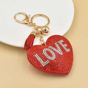 Skeleton Fashion Metal Keychain with Rhinestone Alloy Carabiner Light Keychain Offset <strong>Printing</strong> Keychains for <strong>Key</strong> - Product Image 4