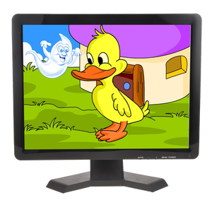 Monitor de ordenador de escritorio, 17 pulgadas, TFT, LCD, LED, VGA, DC 12V - Product Image 2