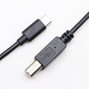 USB B ไปยัง USB C Printer Cable สายพิมพ์ B TO Type C สาย OTG สำหรับแล็ปท็อป - Product Image 4