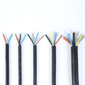 Çok iletken esnek kablo RVV 2 3 4 Core0.75 1 1.5 2.5 4 6 MM elektrik kablo tel güç kablosu - Product Image 3