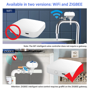 Zigbee akıllı kablosuz su vanası gaz vanası denetleyici APP uzaktan kumanda gaz silindiri vana güvenlik cihazı - Product Image 3