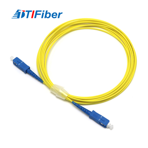 Puente de fibra óptica SC APC a SC APC Conector SM SX Cable de conexión de fibra óptica de PVC - Product Image 5