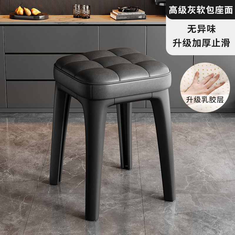 Gray leather