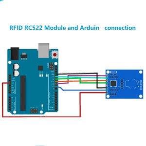 MFRC522 RFID Kit per Arduin Raspberry Pi RC522 modulo sensore + scheda bianca S50 + portachiavi