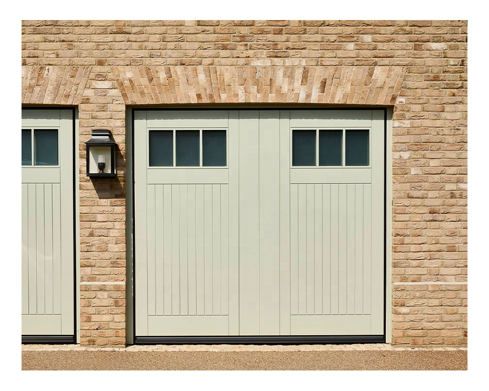 Timber Sectional Carriage Garage Door