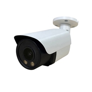 Lente fija de 5MP 4K PoE, micrófono incorporado y altavoz H.265 + IP66 de color, cámara IP de red CCTV tipo bala, sistema de videovigilancia a todo color, 24/7 - Product Image 2