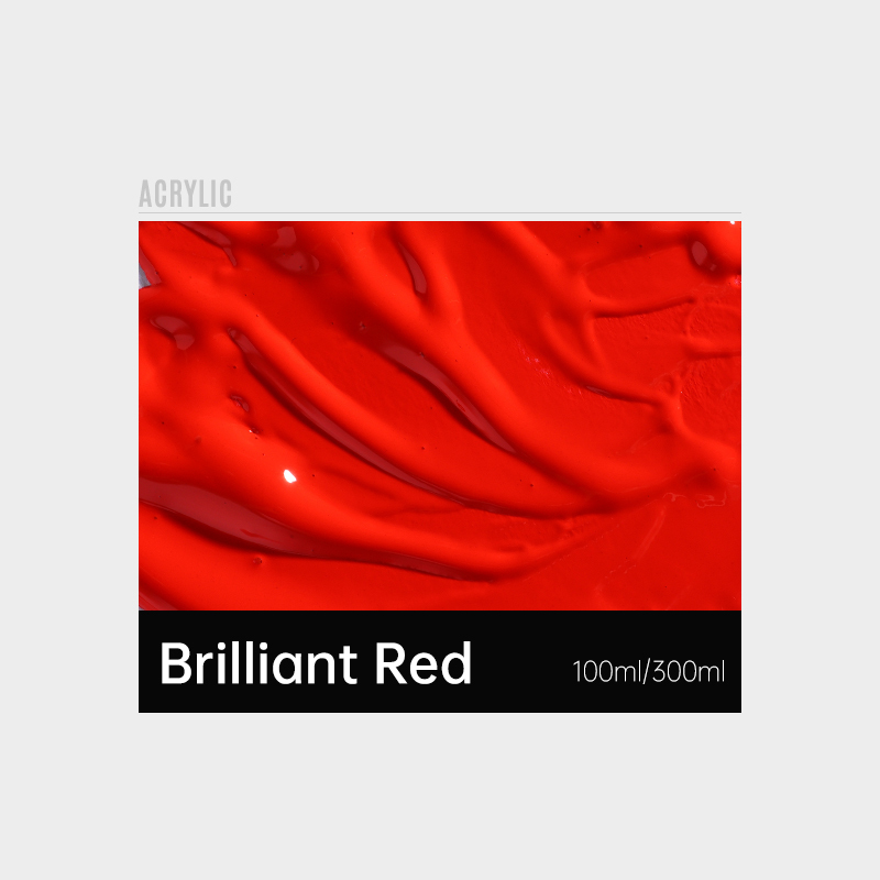 brilliant red