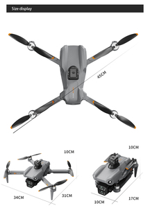 L300 MAX profesyonel Drone 4K HD büyük renkli ekran ile 5G GPS WIFI FPV kamera fırçasız RC uzaktan kumanda oyuncaklar 3KM 28minS - Product Image 3