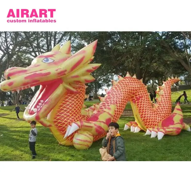 Inflatable animal mascot Chinese dragon inflatable dragon balloon for advertising
