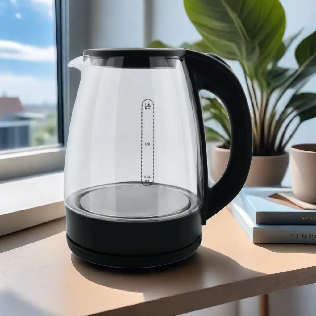 Recommander pas cher 1,8 L faire bouillir l'eau chauffer la maison bureau thé café verre cruche sans fil bouilloire électrique