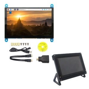Raspberry Pi 5-Zoll-5-Punkt-kapazitiver Touchscreen Das Original-Display 800*480 kann mit einer Schutzhülle ausgestattet werden