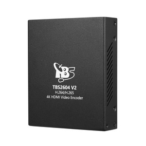 TBS2604V2 4K HDMI a IP Codificador Modulador UHD HD H.265 y H.264 Video HDMI Codificador Modulador UDP RTP RTMP