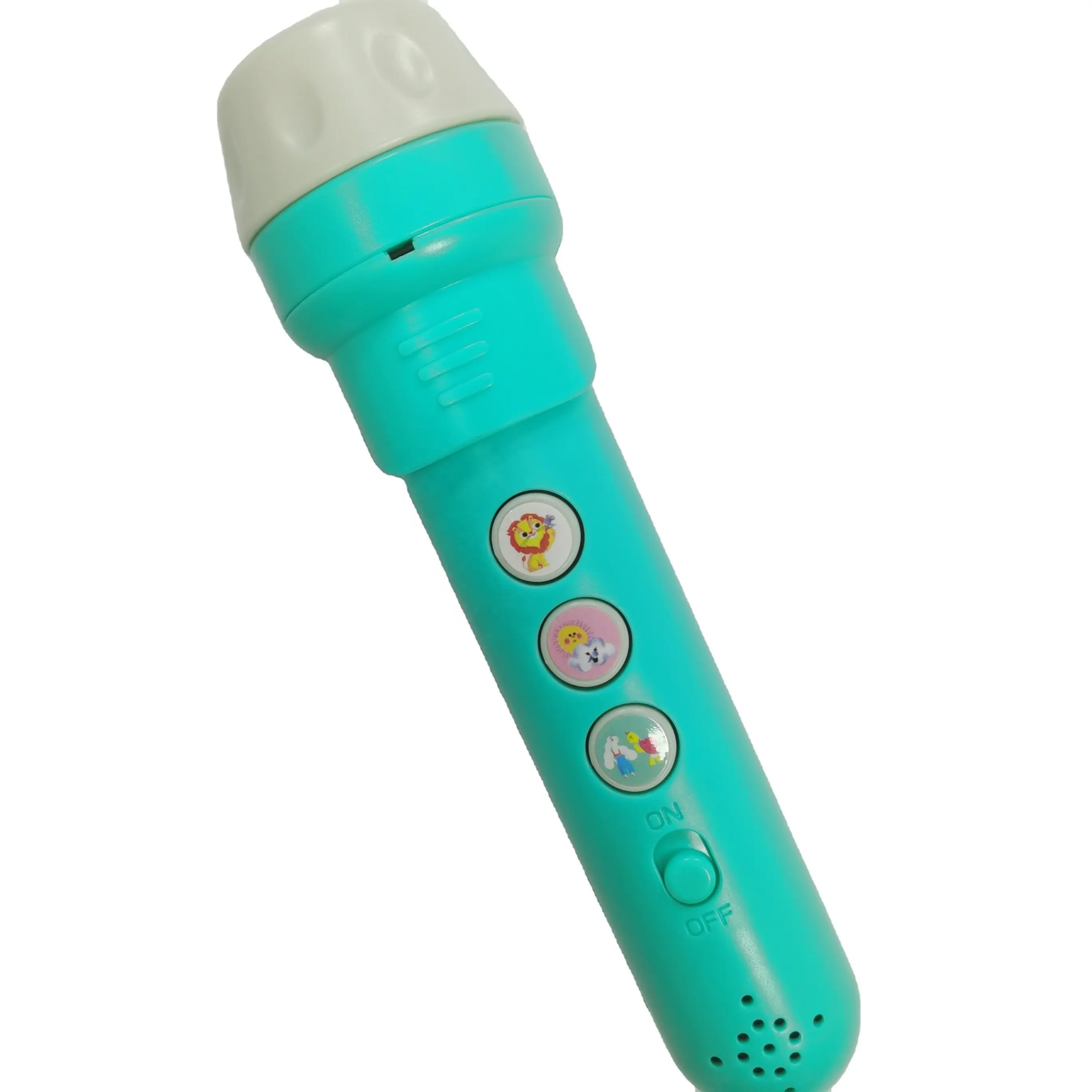 Lampe de poche à projection pour bébé Projecteur pour enfants Lampe torche Jouets avec son